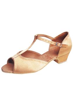 03316S Female shoes, satin, 3 cm heel