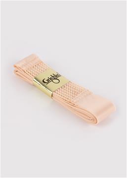 0510/3 Satin ribbon elastic insert, pink, 24mm, 2m