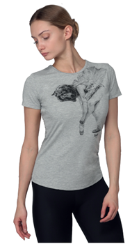 TS-5 Women`s T-shirt with print