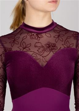DAD2027/1MP LITTLE GABI, Long sleeve leotard